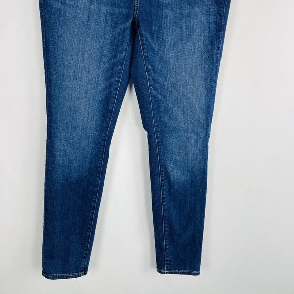 Loft Womans Sz 28 6 Modern Skinny Medium Blue Pockets Pockets - Picture 3 of 7